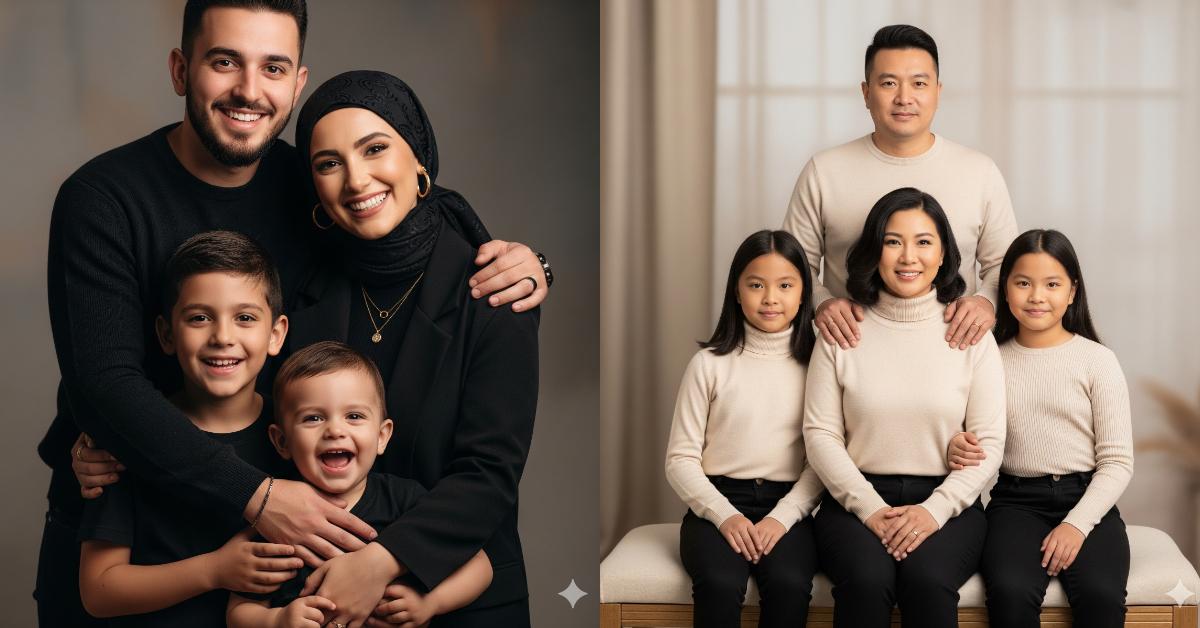 Lebaran adalah waktu untuk berkumpul bersama, makan ketupat, dan, tentu saja, mengambil foto bersama keluarga. Tapi jika saya benar-benar jujur, saya merasa tidak nyaman jika anggota keluarga saya tidak hadir pada hari H. Foto: tribunnews.com - mimbarjumat.com